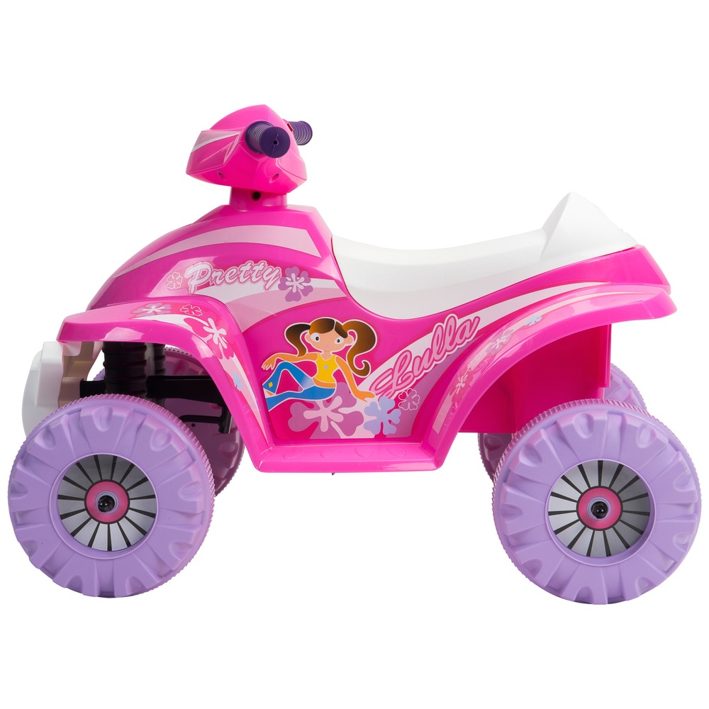 Pink Racing Quad 6V Electric Ride On 