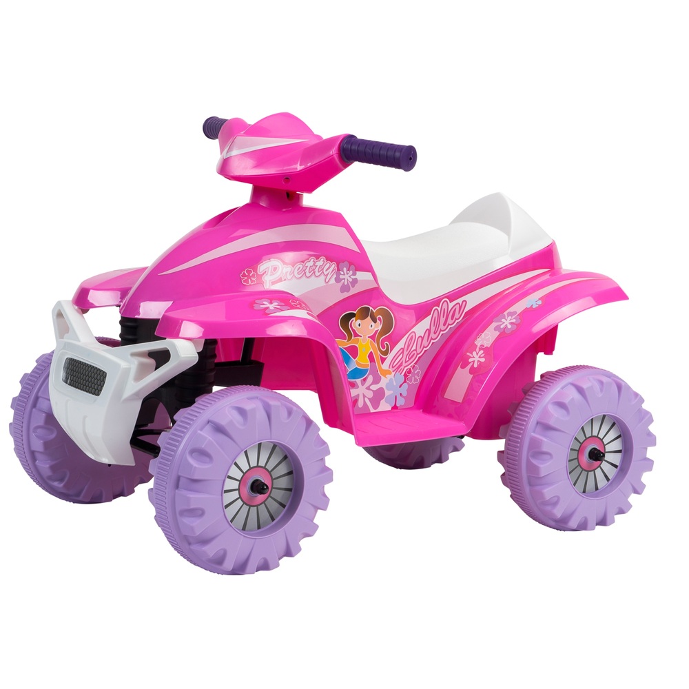 Pink Racing Quad 6V Electric Ride On 