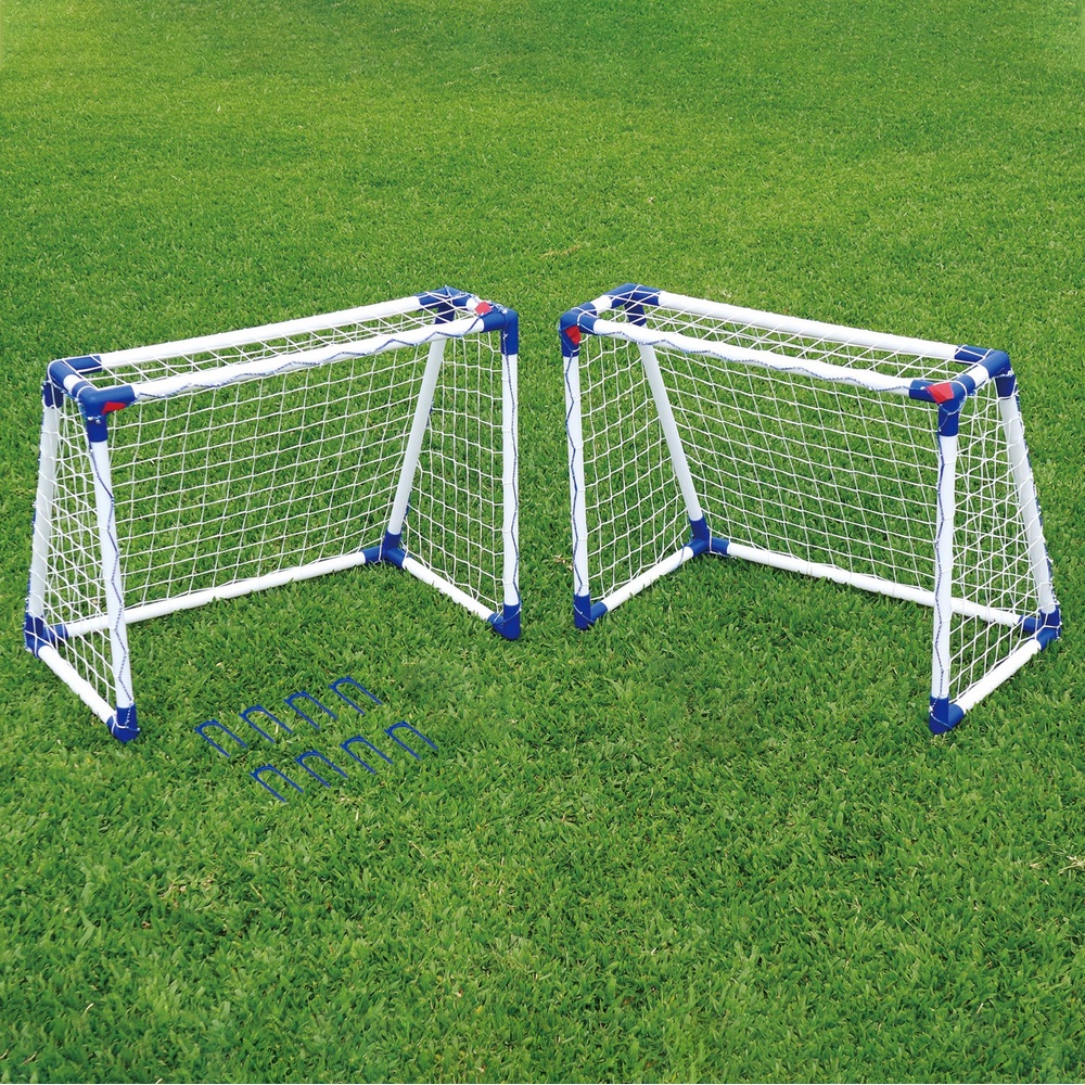 Mini Fußball Torpfosten Netz Set 2 Stück für Kinder online kaufen 