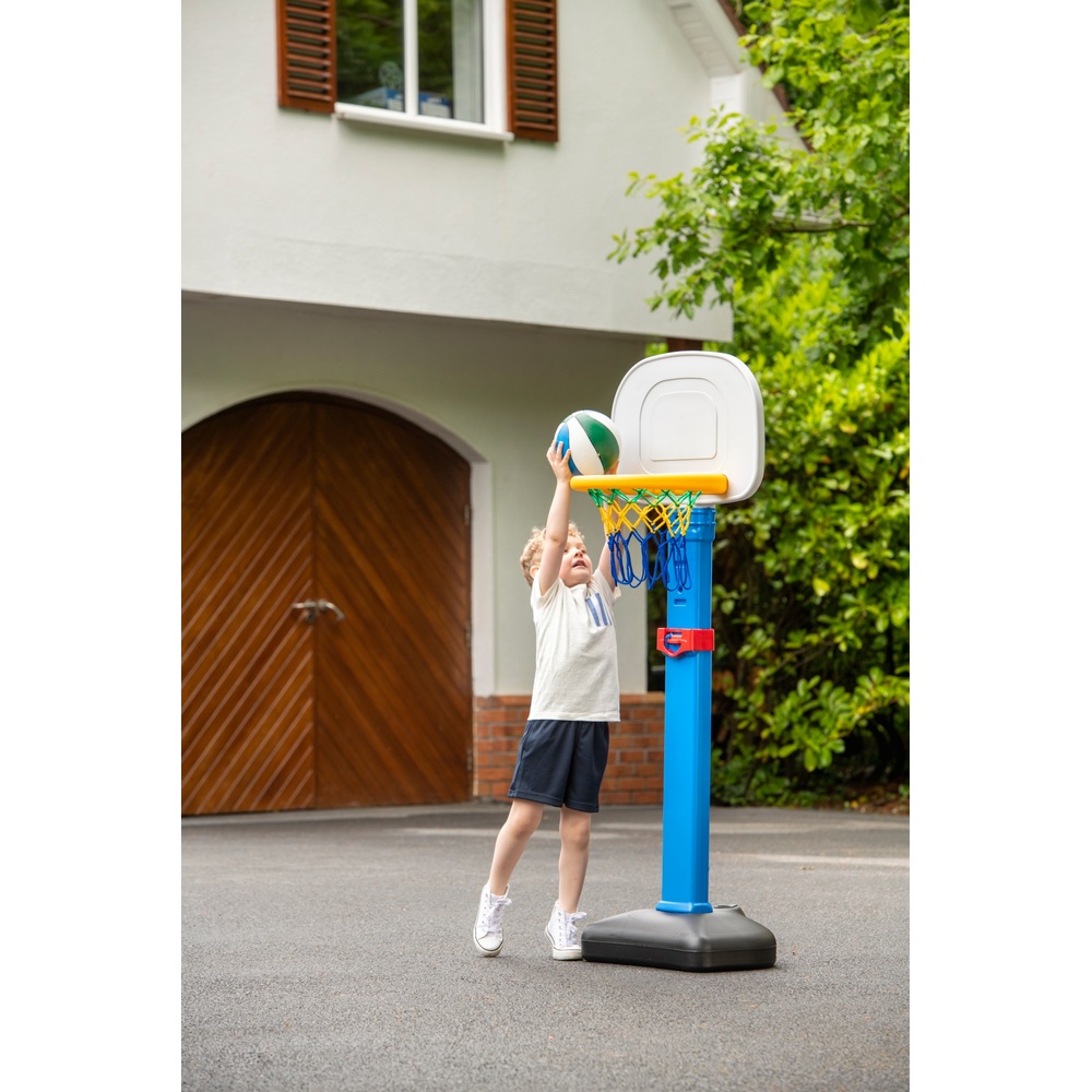 Kids Basketballkorb höhenverstellbar 100-170 cm mit Basketball Gr. 3