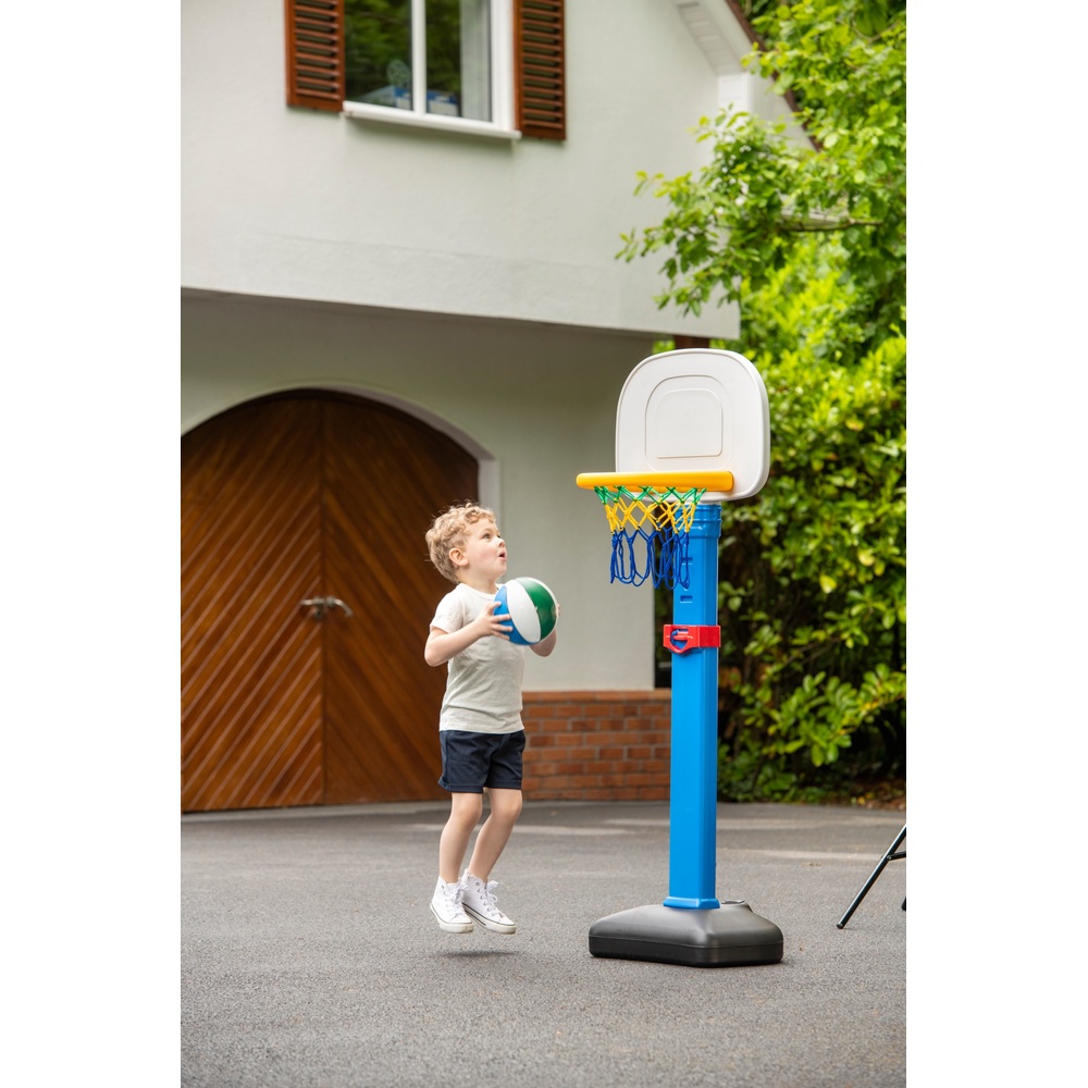 Panier de Basket Réglable avec Ballon