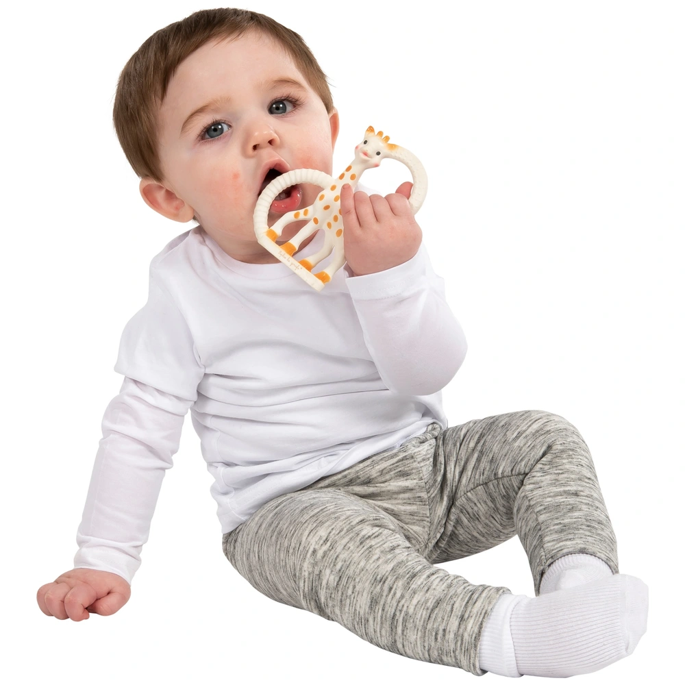 Sophie the Giraffe So Pure Teething Ring Set Smyths Toys Ireland