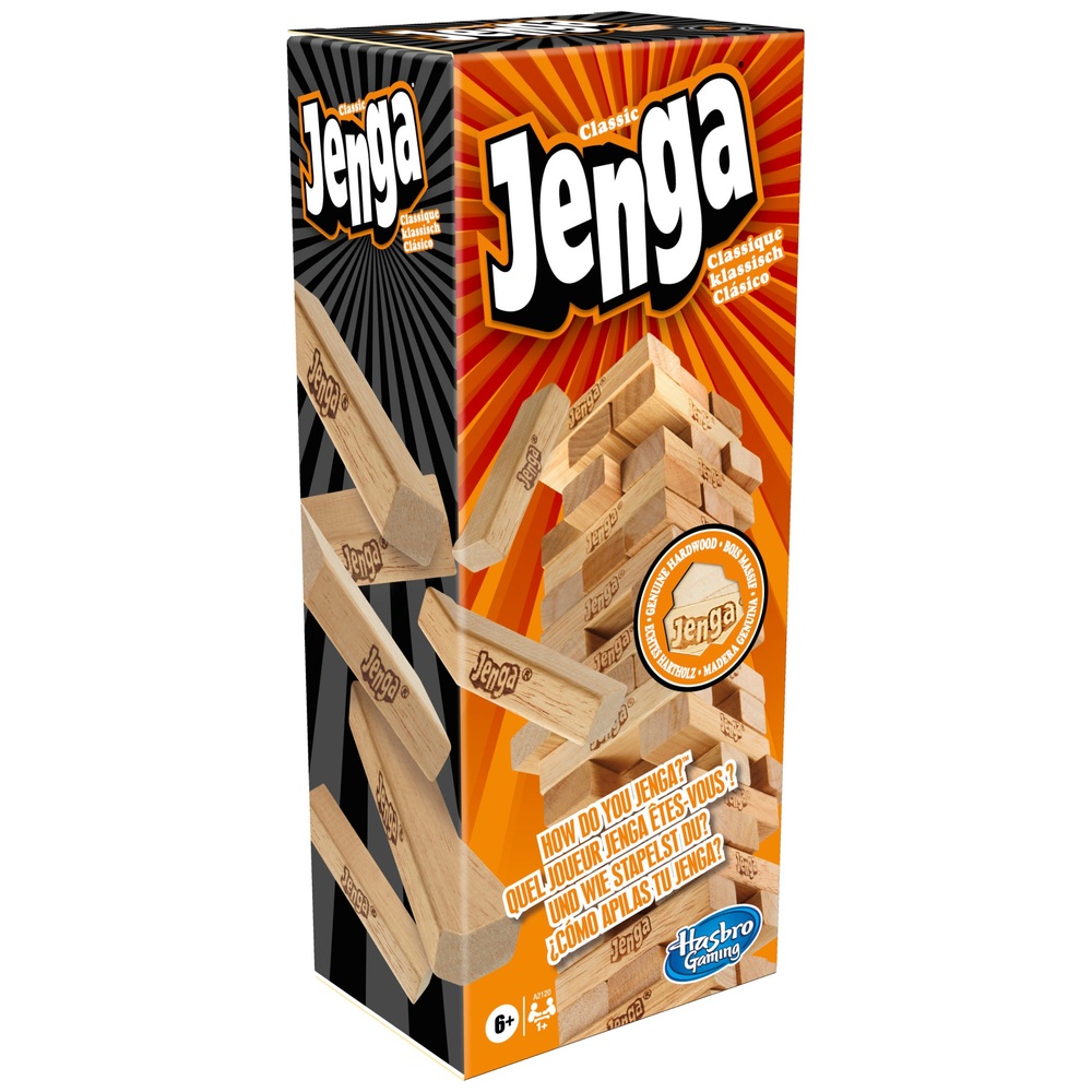 Classic Jenga Game | Smyths Toys UK