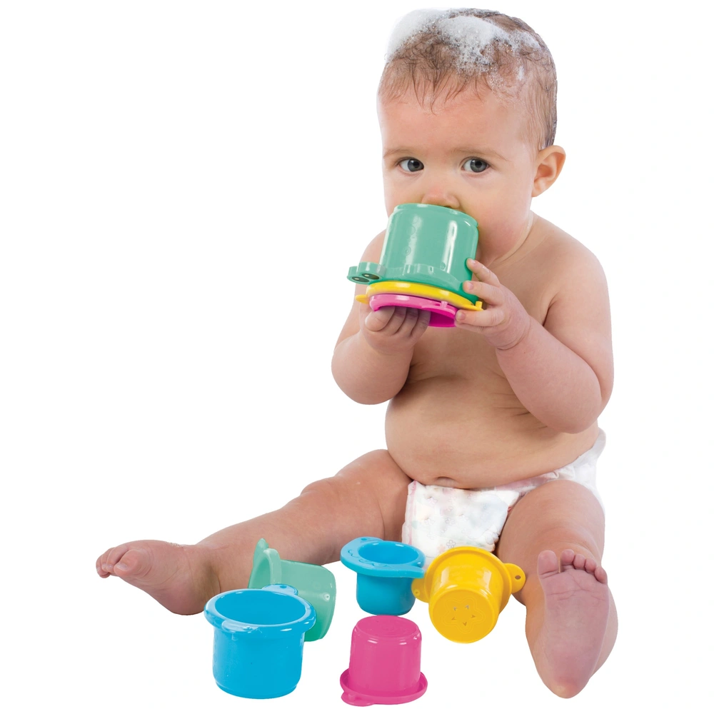 Jouet De Bain Playgro Ours Et Amis – 3 Pièces, Avec Capteur De Chaleur Et Lumière, Sans BPA, Dès 6 Mois