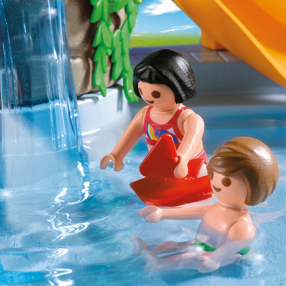 Playmobil 6673 summer fun baby pool with slide on sale