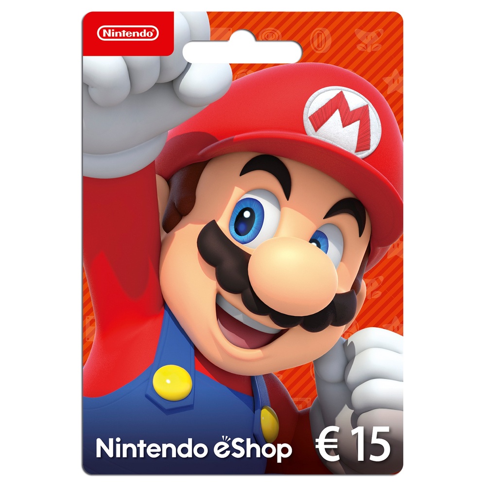 | Ireland Nintendo Smyths Card €15 Toys eShop