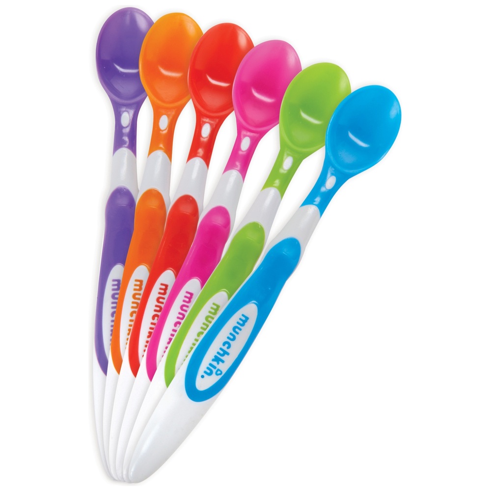 Munchkin Infant Spoons Soft Tip 6 Pack Smyths Toys UK