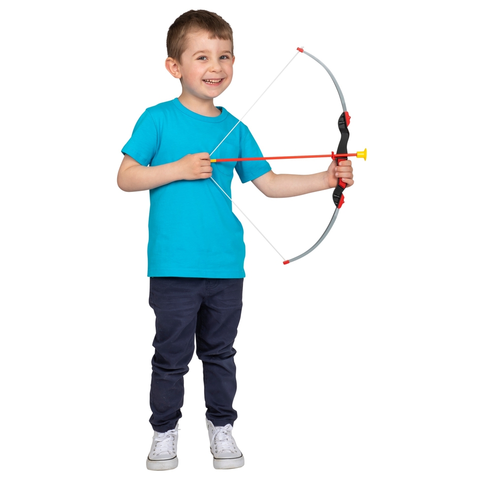 JUSTDOLIFE Toy Archery Set Creative Light up Ventosas Arrow Arrow y Arrow Set para niños 