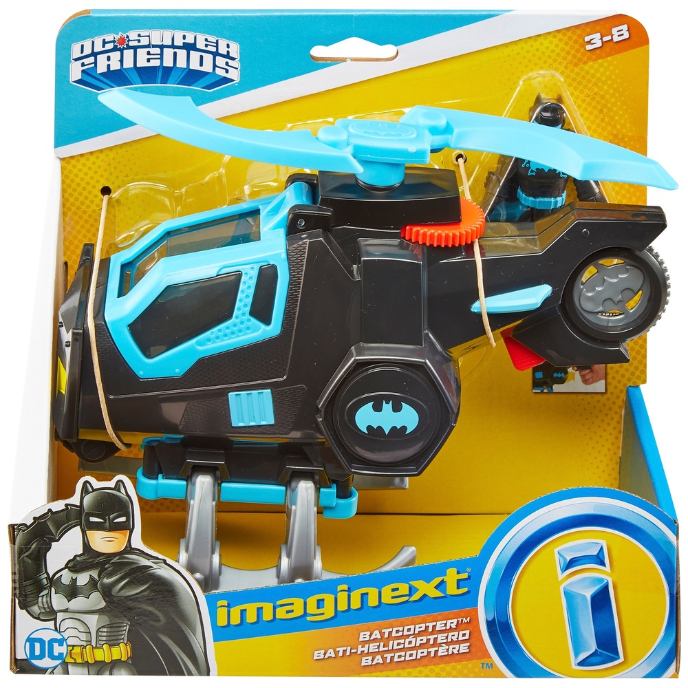 batman helicopter imaginext