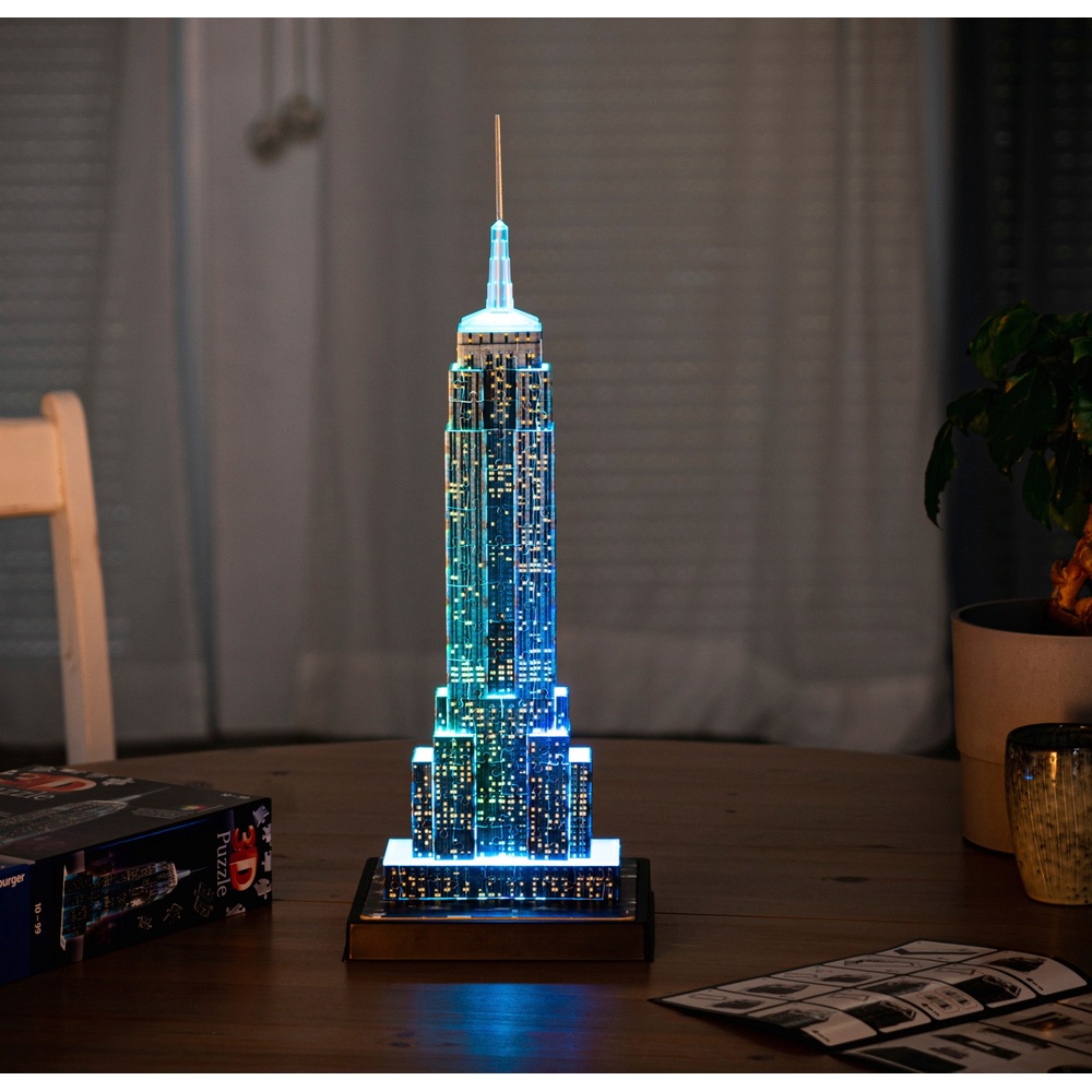 Ravensburger Empire State Building Night Edition 216 Piece 3D
