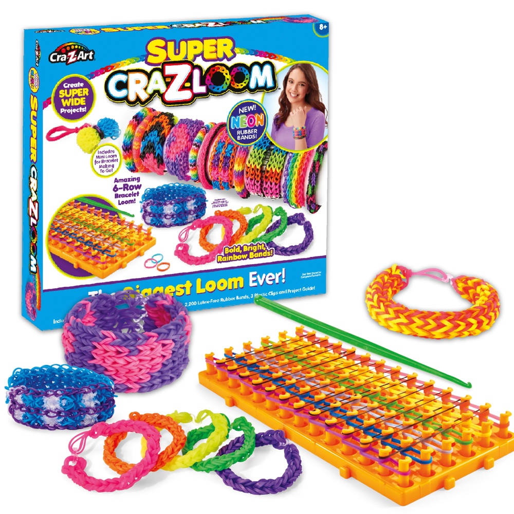 Cra-Z-loom : les bracelets élastiques à fabriquer soi-même ! Une