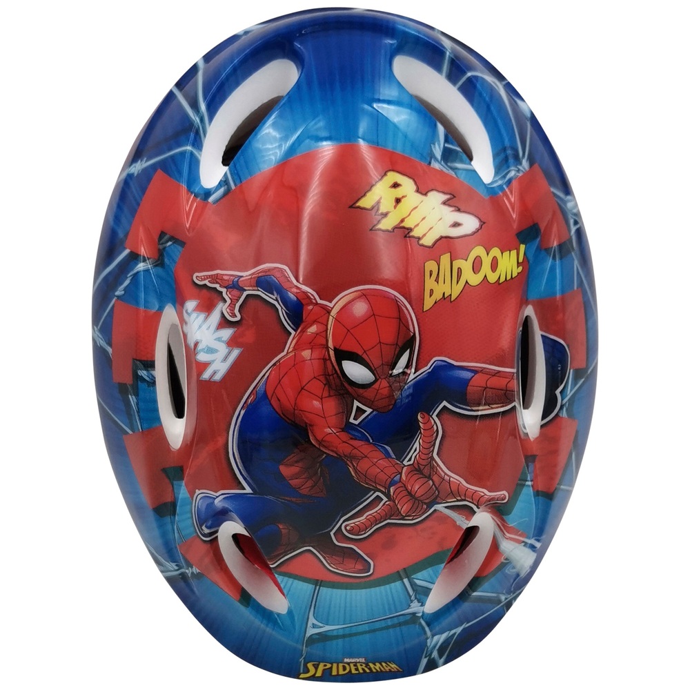 Marvel Fahrradhelm Spider-Man Gr. M 52-56 cm rot/blau