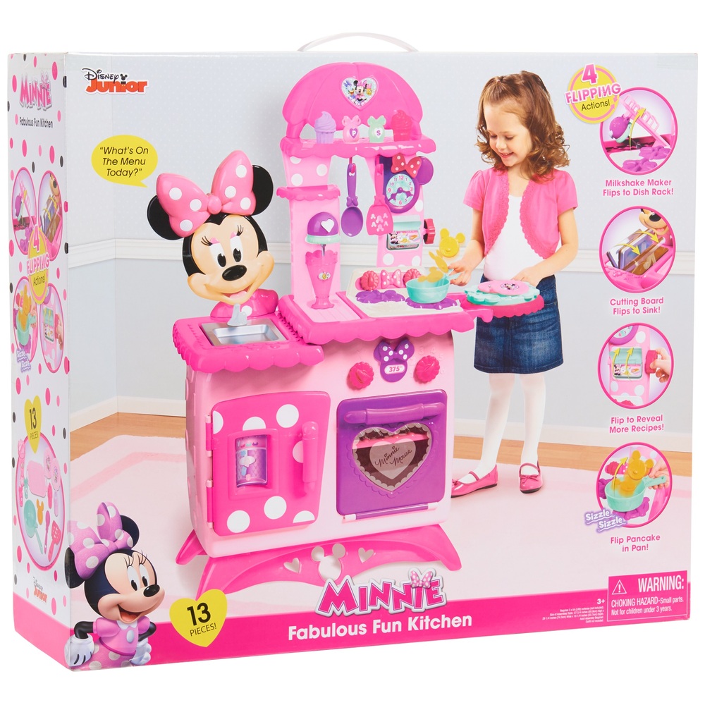 Disney Junior Spielzeugset Minnie Maus Eiswagen mit Musik