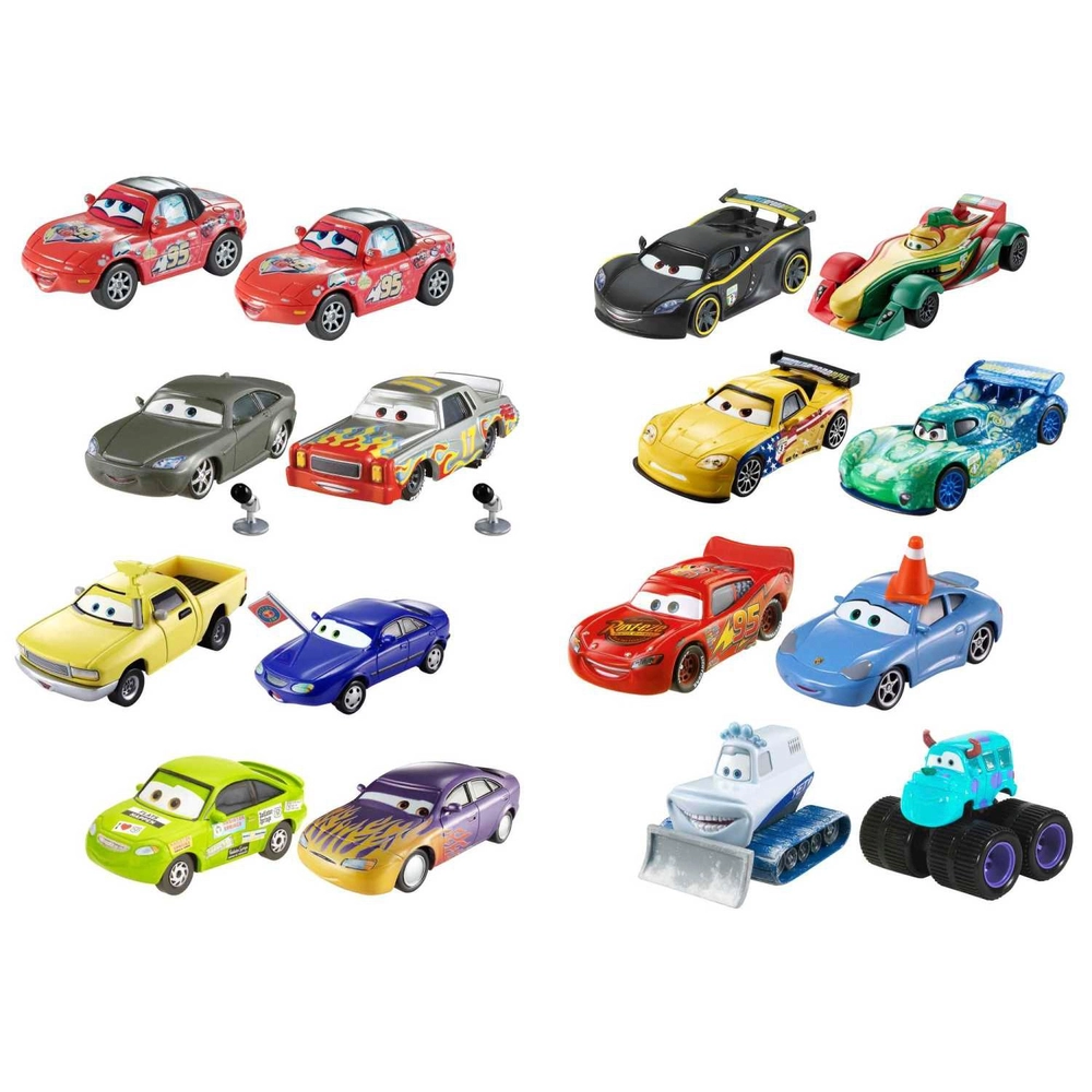 Disney Pixar ミニカー 2台セット Disney Pixar - Cars Coffret 2 Véhicules 1/55 | Smyths Toys France