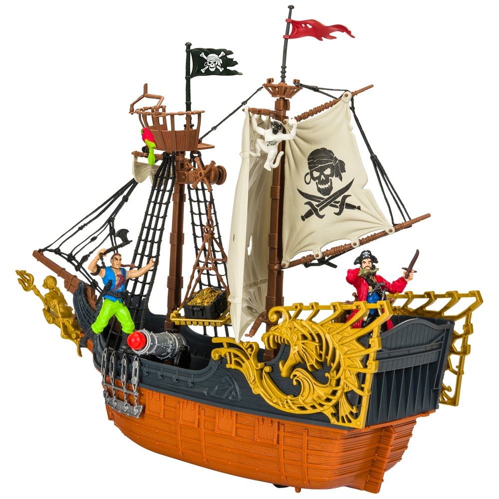 Pirate Captain Ship Playset