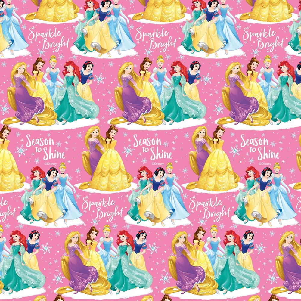 LOL SURPRISE BARBIE DISNEY PRINCESSES CHRISTMAS WRAPPING PAPER BUNDLE ...