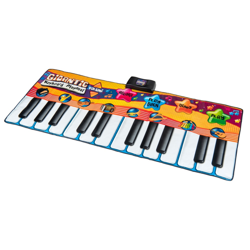 HSC SLW988 Super Gigantic Keyboard Playmat with Built-In Amplifier for Portable CD/MP3 Plug In 