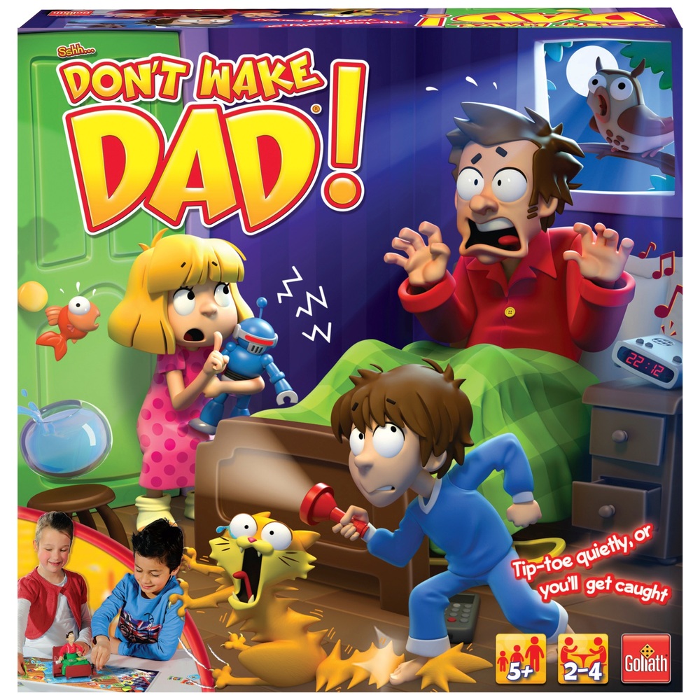 Sshh! Don't Wake Dad Game | Smyths Toys UK