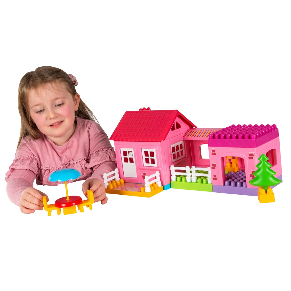 Build Your House Building Blocks Playset Smyths Toys UK