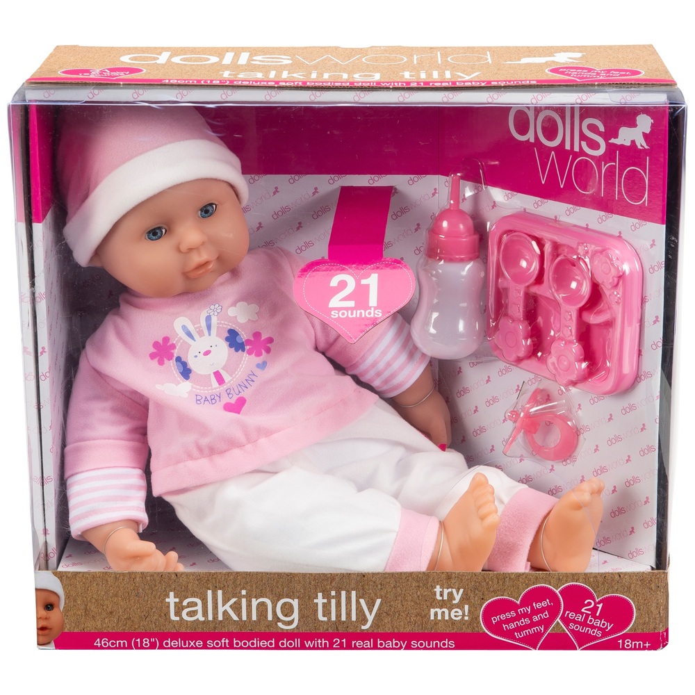 Dolls World Talking Tilly Doll 