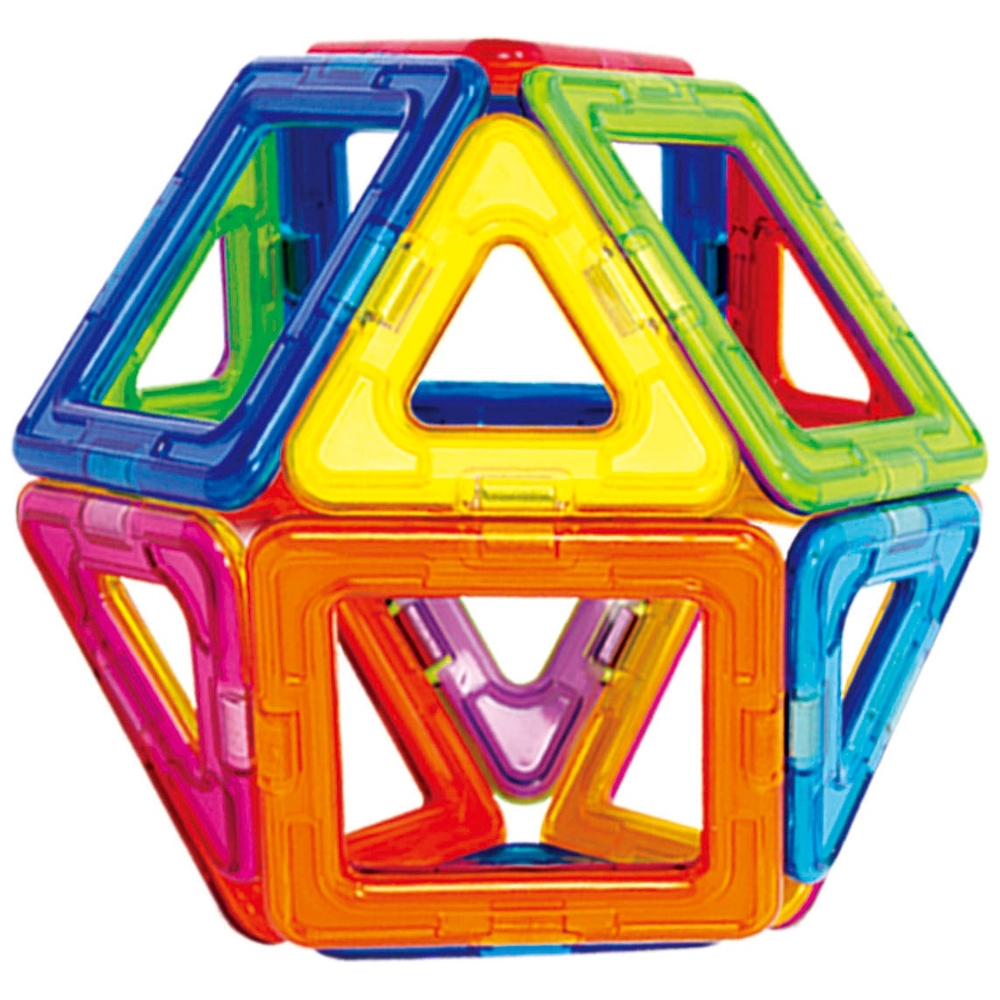 | UK Magformers Construction Smyths 14 Piece Magnetic Set Toys