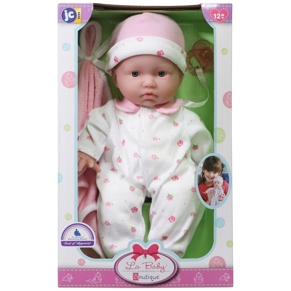 La Baby with Pink Outfit Set - 28cm Doll | Smyths Toys UK