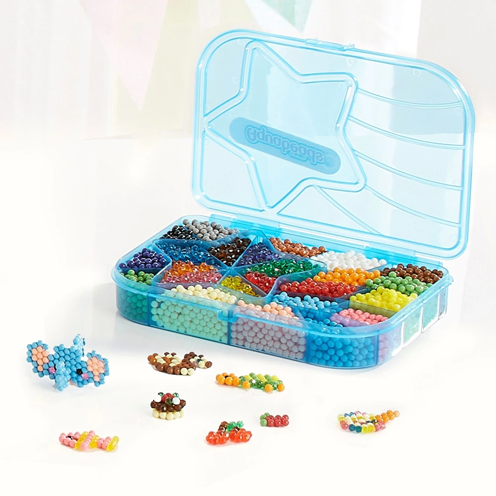 Aquabeads Recharge Perles Éclats 2000 Perles - Kit Loisirs Créatifs Enfant Dès 4 Ans