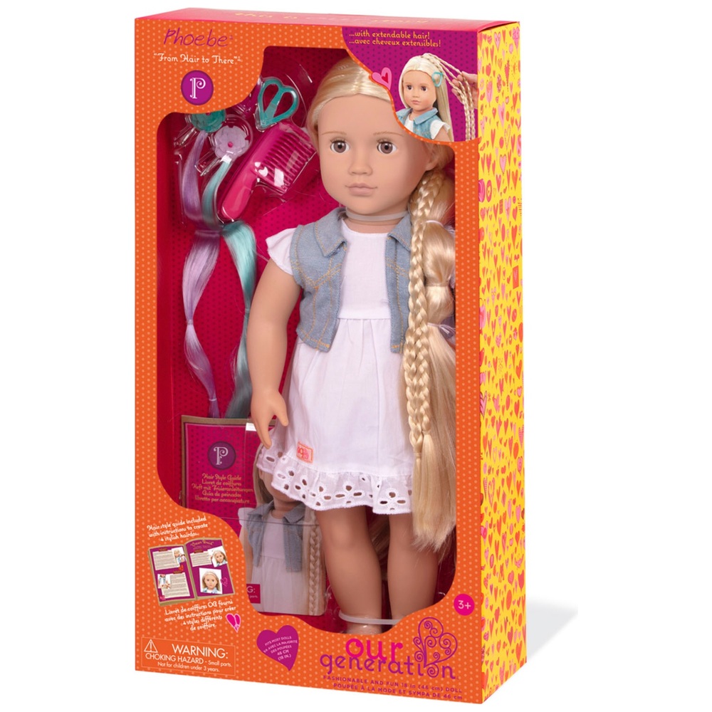 Our Generation Pia Blonde Hair Grow Doll | Dolls | Dolls & Action Figures |  Toys & Games | Household | SACO Store
