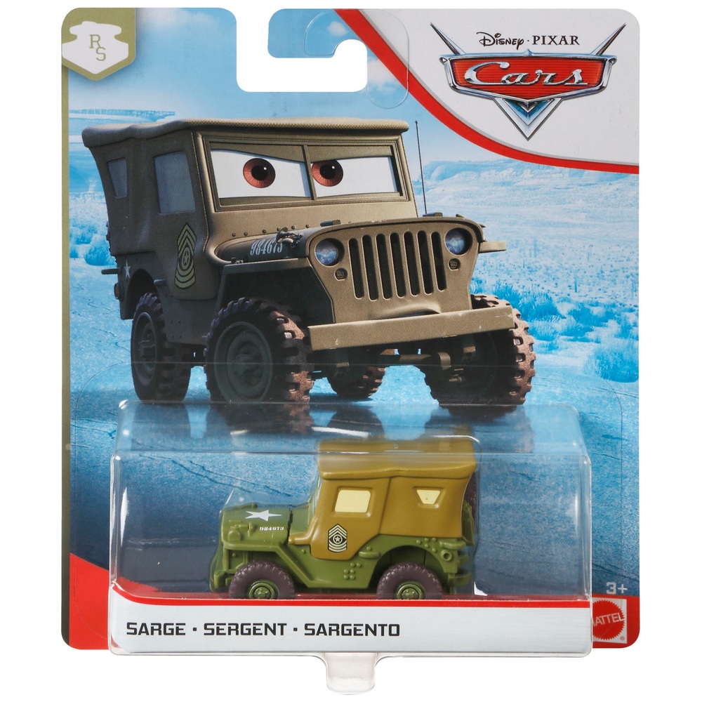 Disney Pixar Cars 1:55 Scale Sarge Diecast | Smyths Toys UK