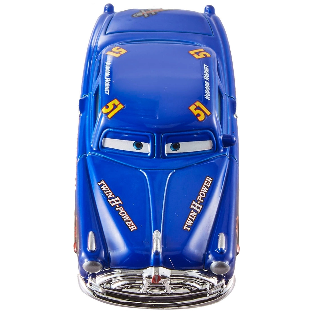 Disney Cars Diecast Car Dirt Track Fabulous Hudson Hornet 1:55