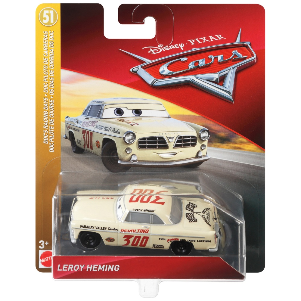 Disney Pixar Cars 3 155 Leroy Heming Smyths Toys UK