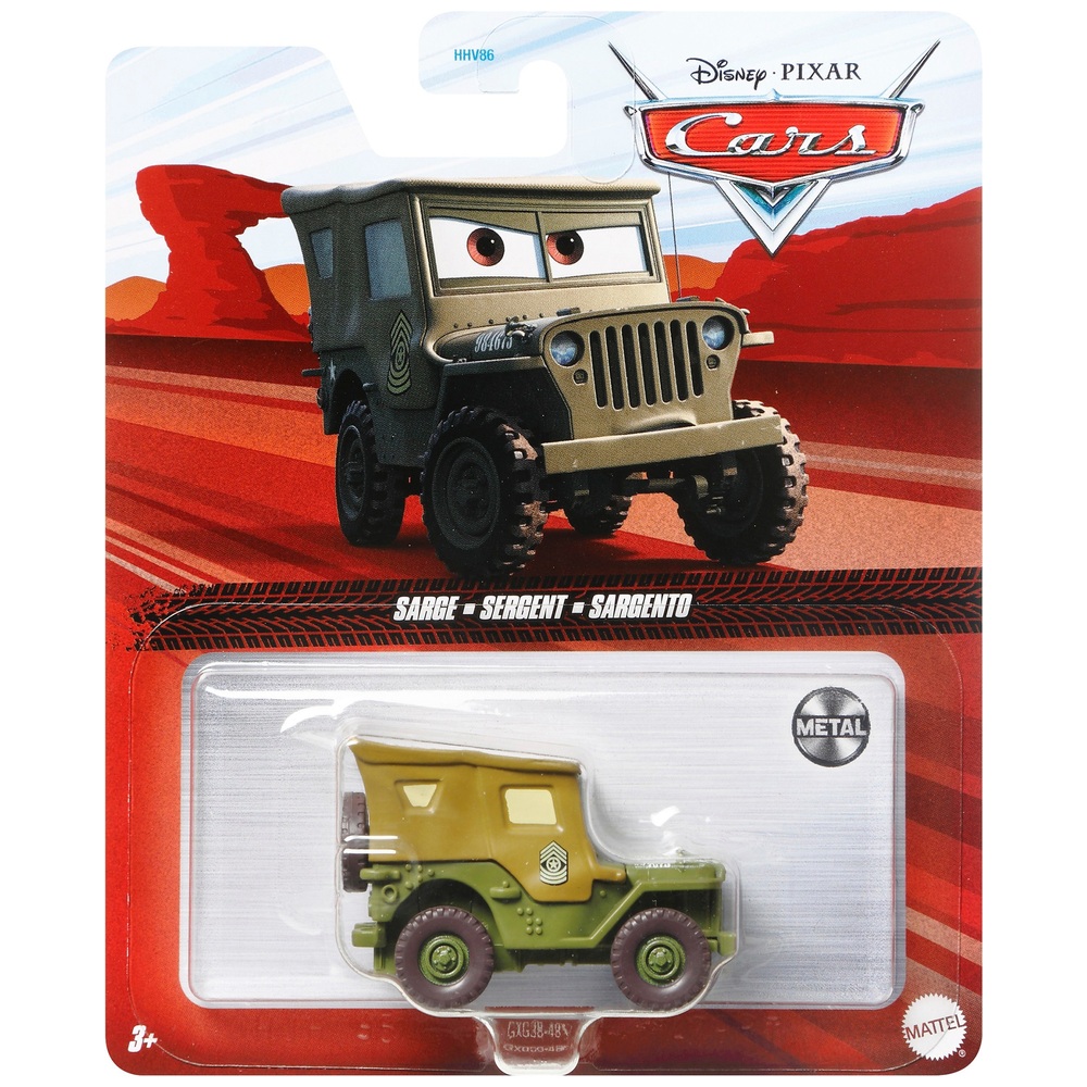 sarge pixar cars