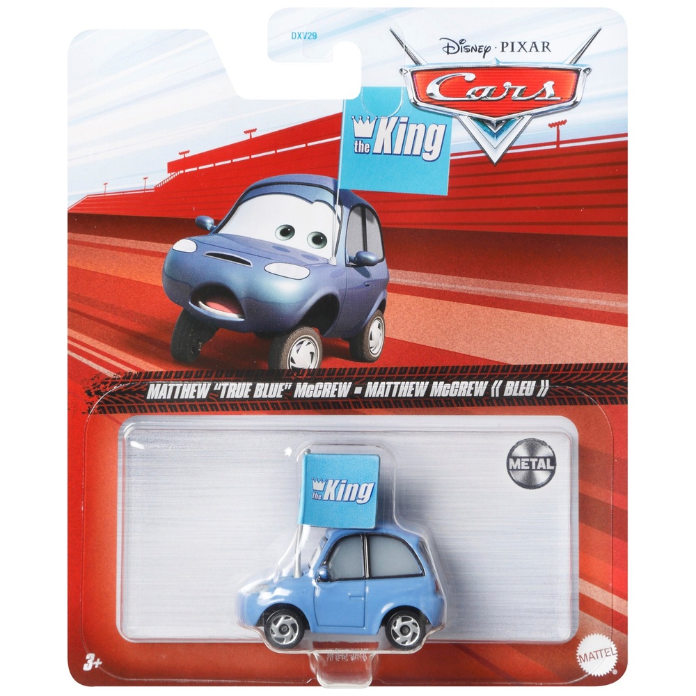 blue car in disney cars