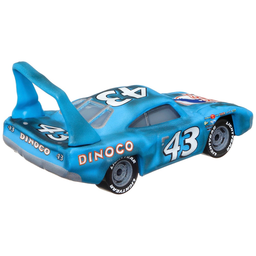 Disney Pixar Cars DieCast Fahrzeug Smiling Race Damaged King Smyths