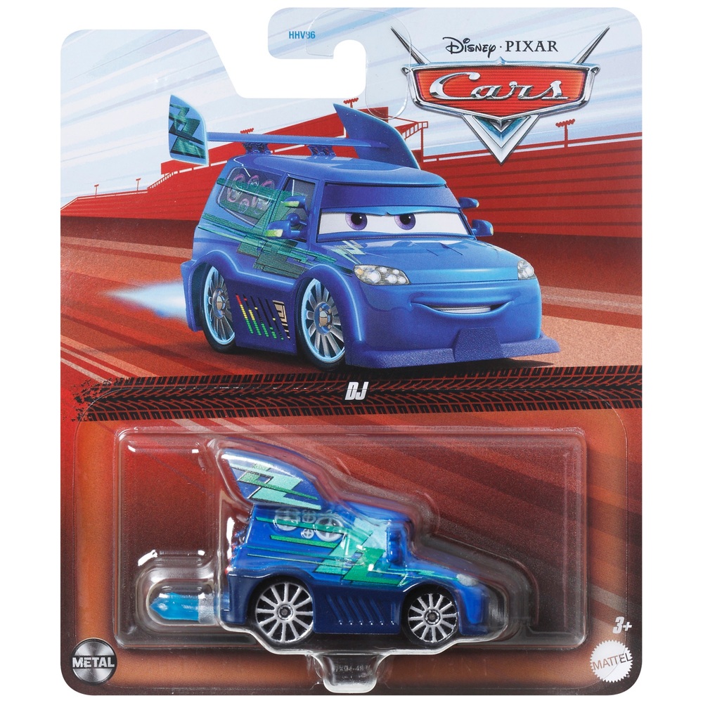 Disney Pixar Cars 1:55 DJ with Flames Diecast Vehicle | Smyths Toys UK