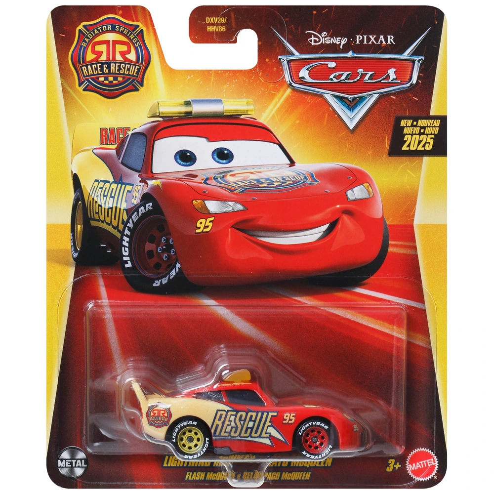 Disney Cars Race Rescue 1:55 Lightning McQueen Die-Cast Car