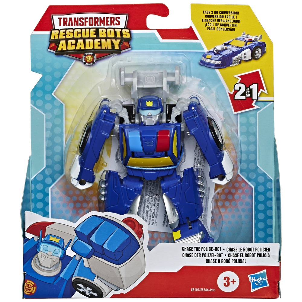 Transformers Rescue Bots Figur Chase | Smyths Toys Deutschland