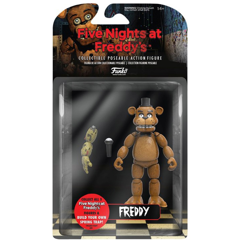 Five Nights at Freddy's 13cm Freddy Action Figure | Smyths Toys UK