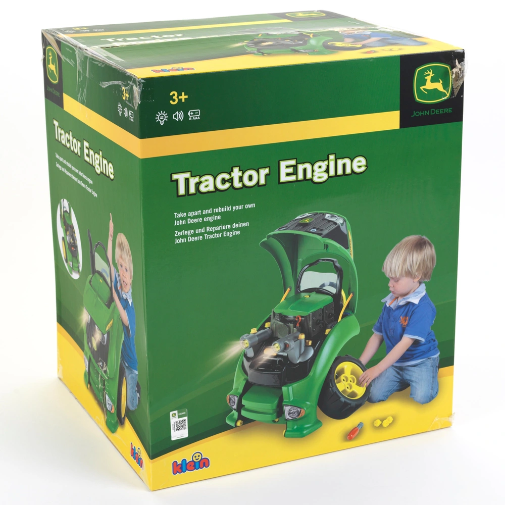 John Deere Tractor Engine Playset Smyths Toys UK
