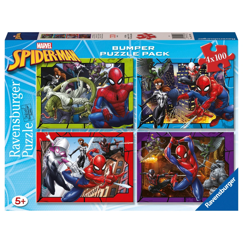 Ravensburger Marvel Jigsaw Puzzles Bumper Pack x 100 Pieces