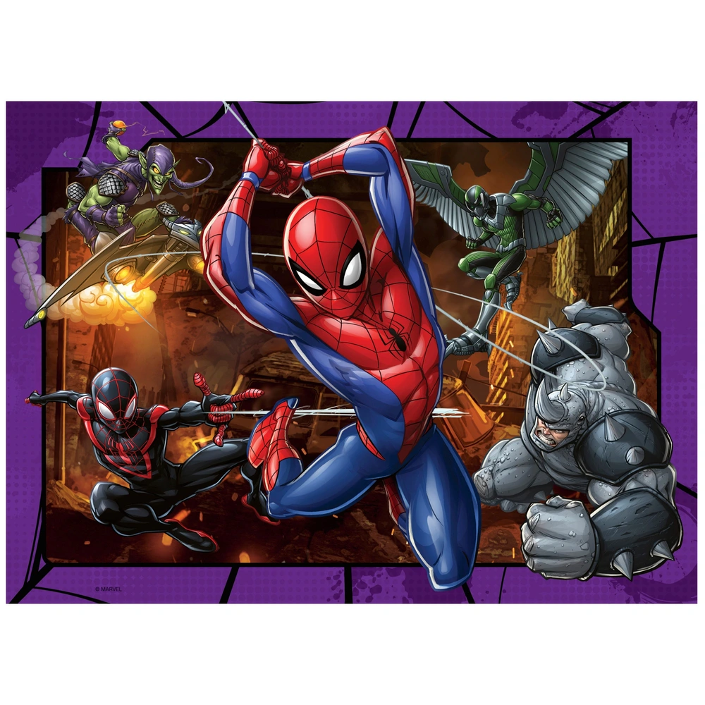 Puzzle Clementoni Maxi Spider-Man 100 Pezzi Per Bambini