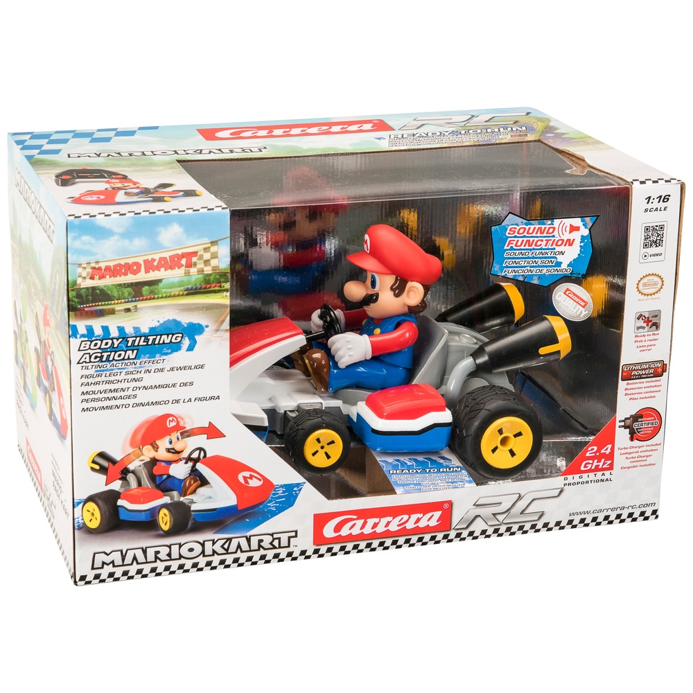Super Mario Télécommande Voiture - Mario Kart - Racer Mario