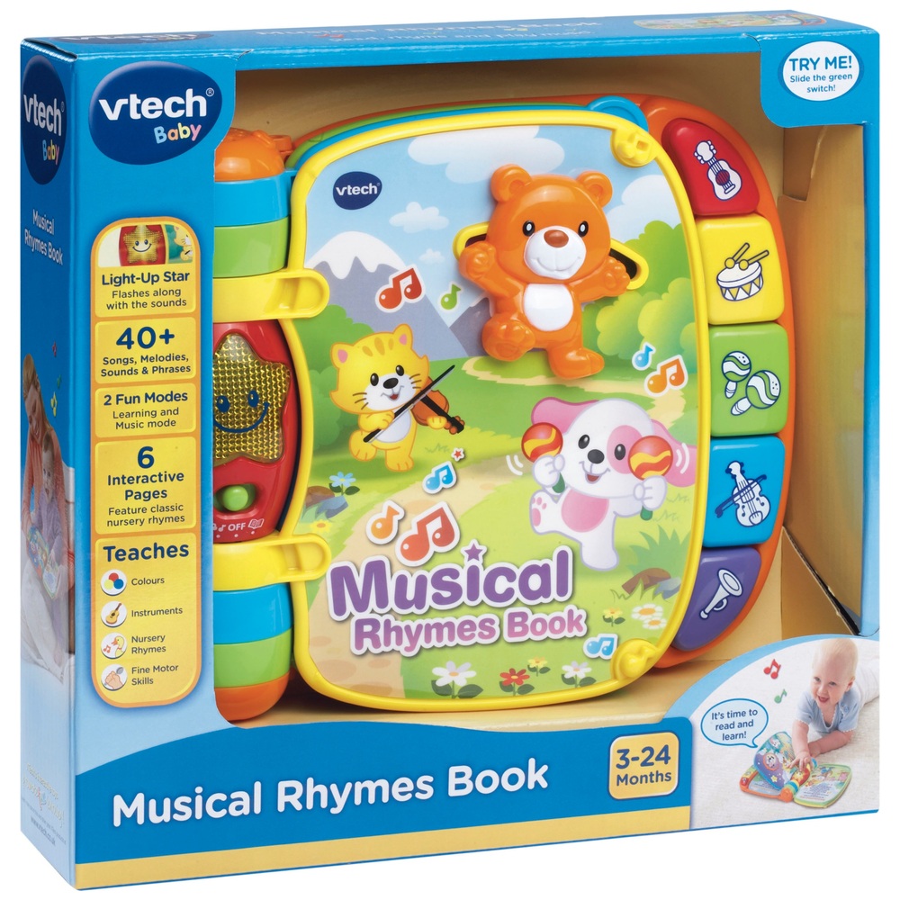 VTech Musical Rhymes Book | Smyths Toys UK
