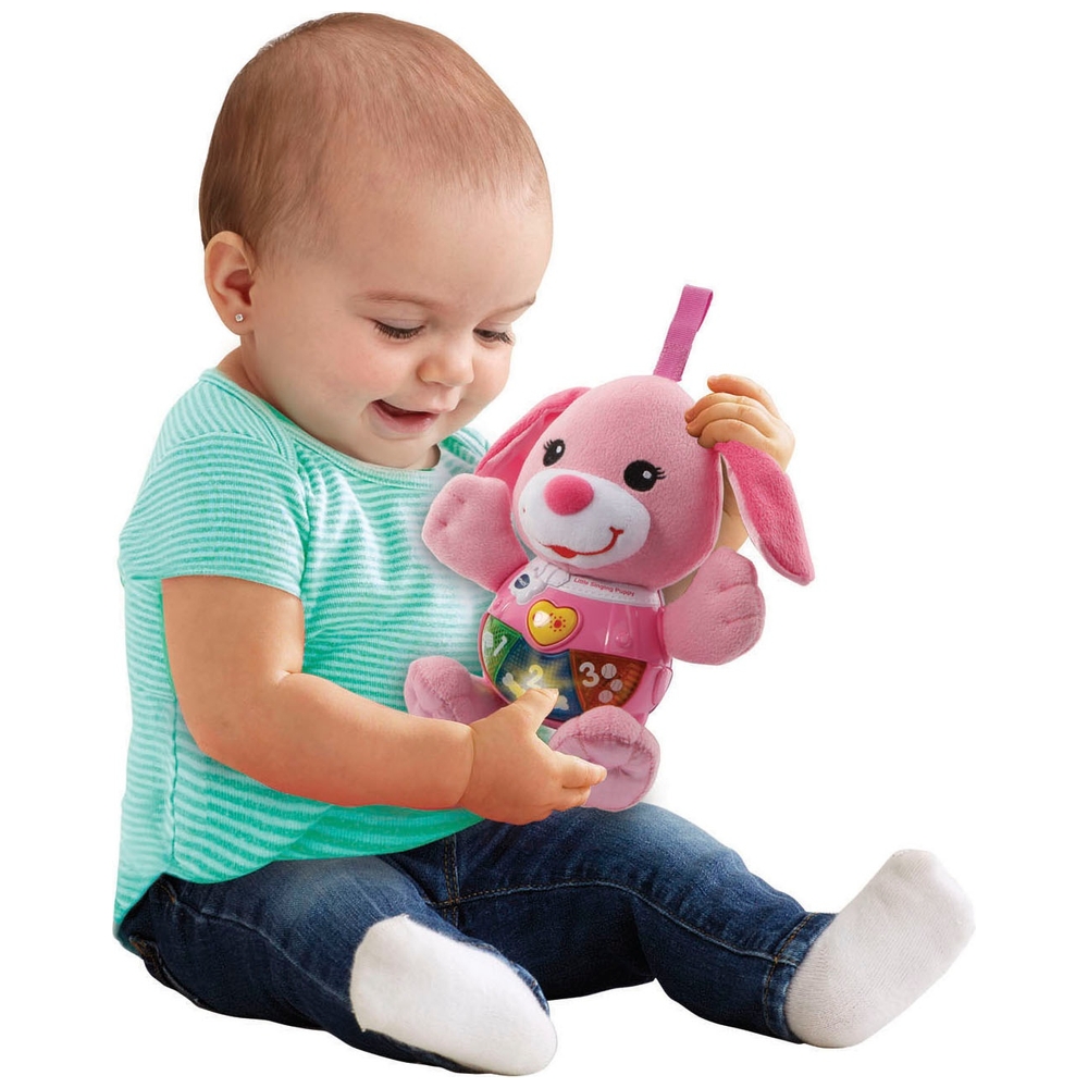 VTech Little Singing Puppy Pink 