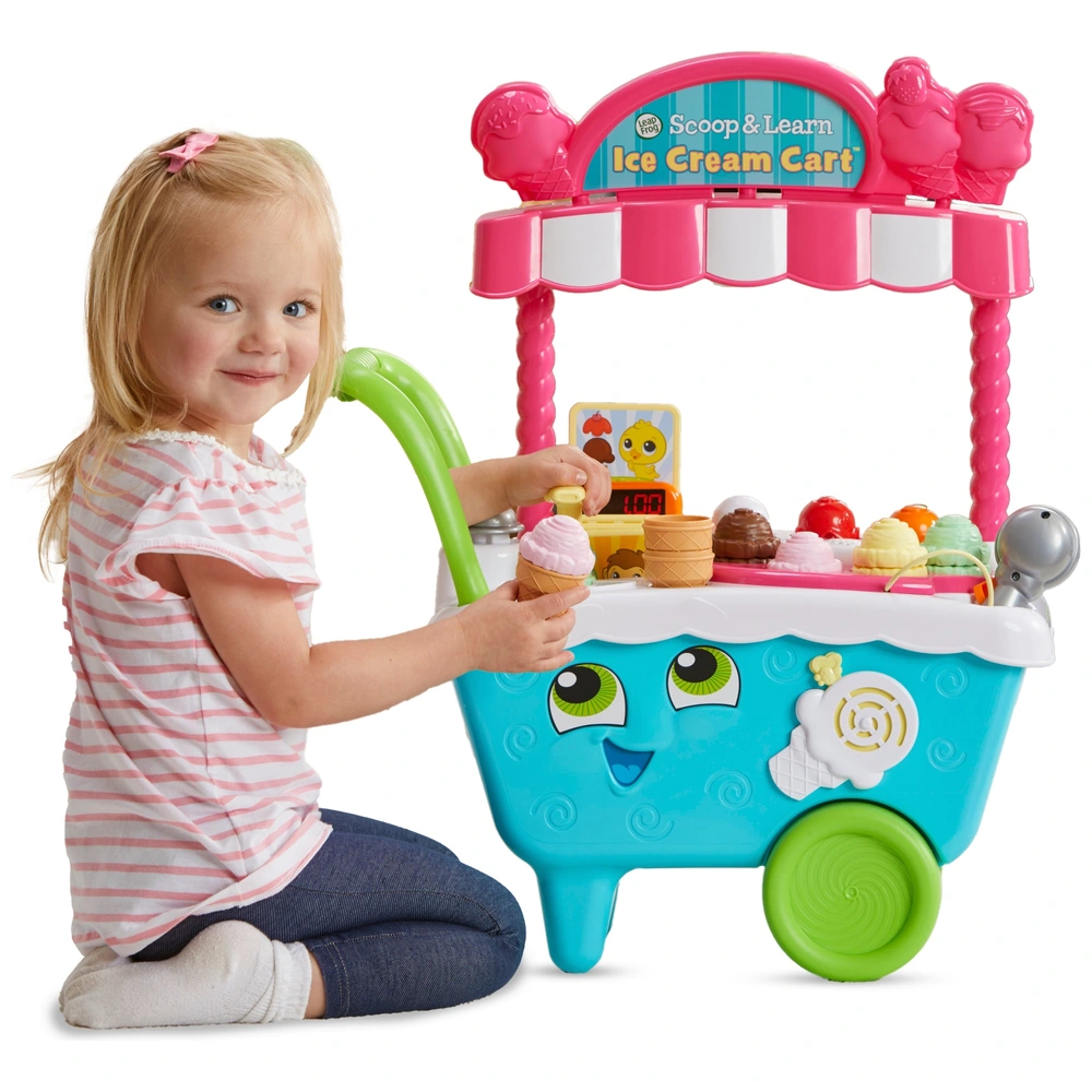 LeapFrog Scoop Learn Ice Cream Cart Smyths Toys UK