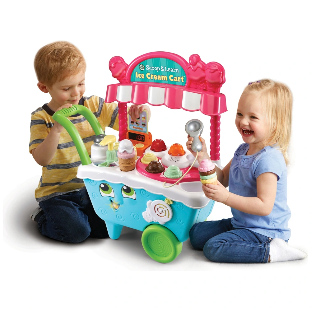 LeapFrog Scoop Learn Ice Cream Cart Smyths Toys UK