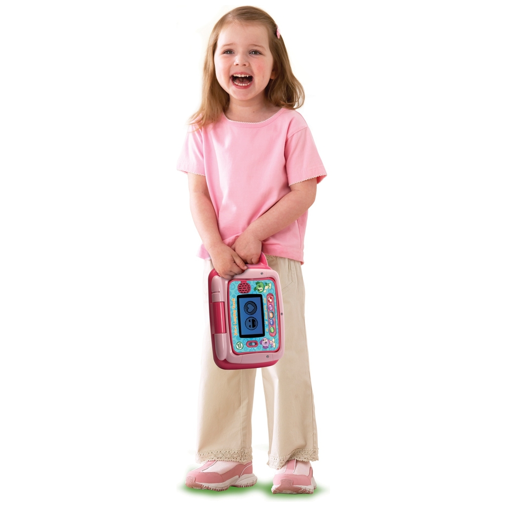 LeapFrog 2 in 1 LeapTop Touch Laptop Pink Smyths Toys UK