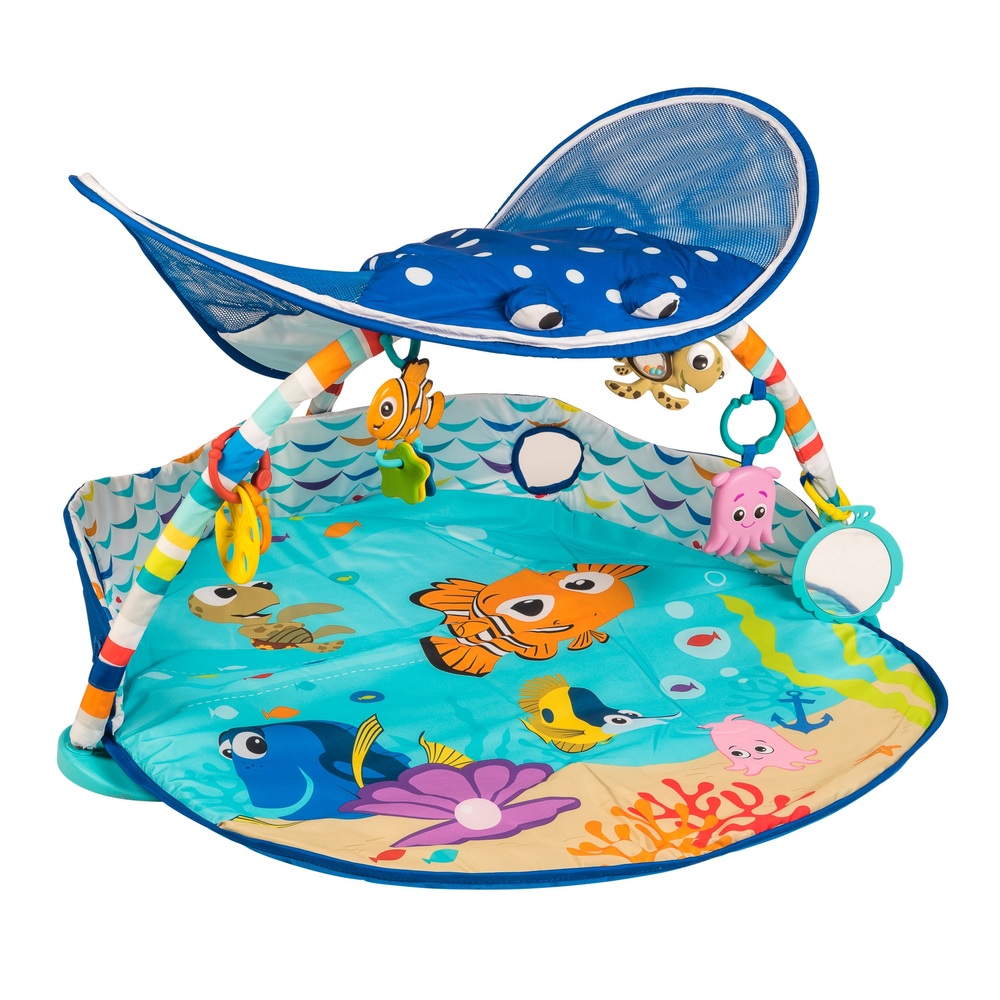 Baby Mat & Ray Gym Smyths Ocean Disney Bright Lights | Starts UK Mr. Toys Activity Play