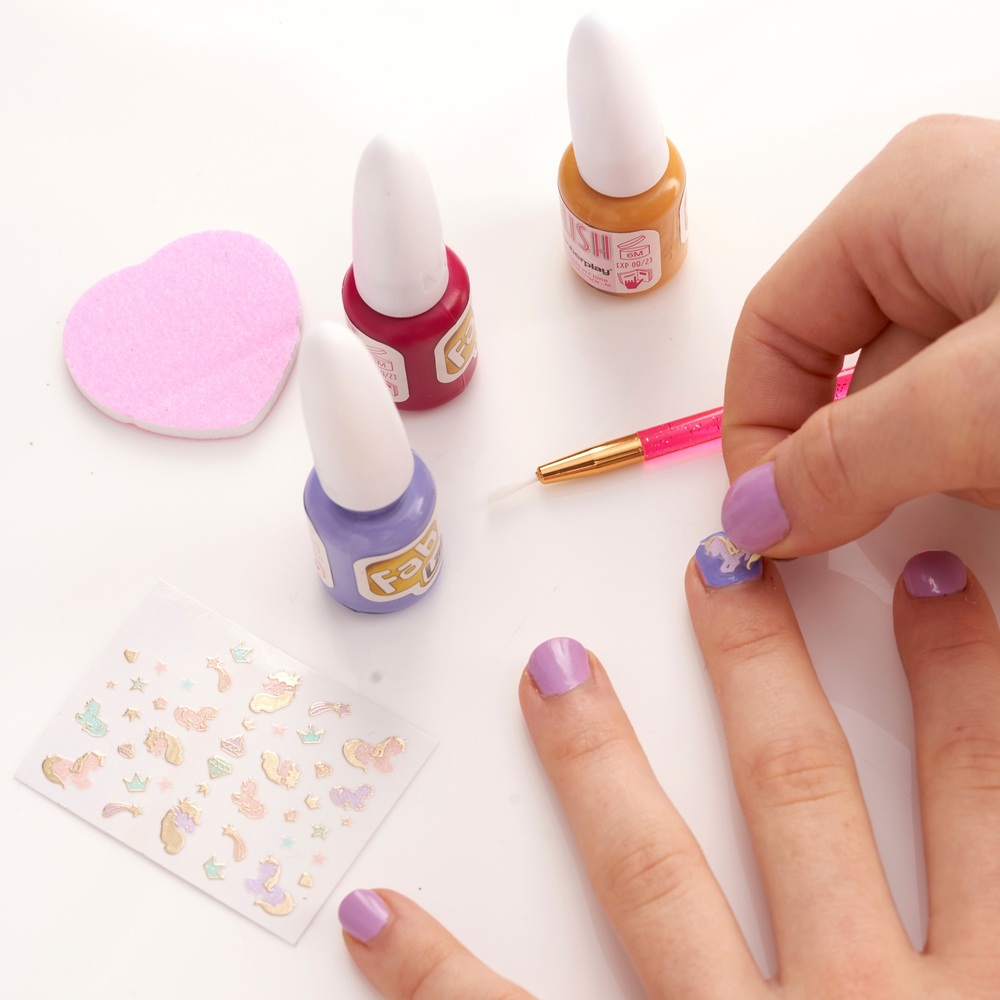 Back to School Nails: Notebook Paper Nail Art for Kids | Kids Activities  Blog