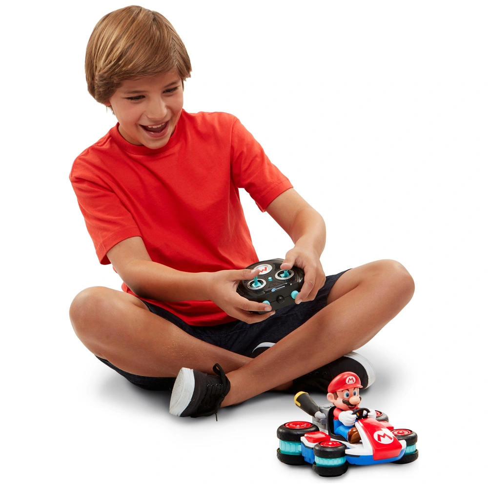 Nintendo Super Mario Remote Control Anti-Gravity Mario Kart Mini Racer Car | Smyths Toys UK